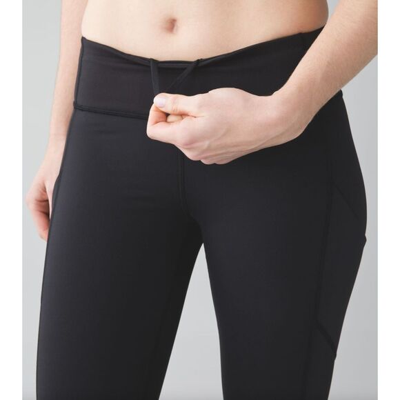 EUC Lululemon Speed Tight IV Leggings Black Size 6 I High-Performance Activewear - Picture 13 of 16